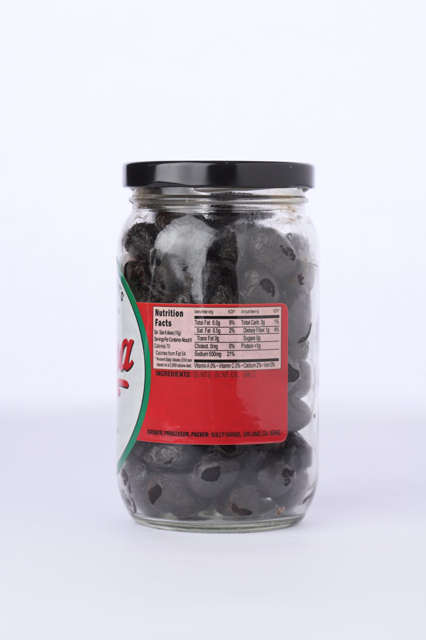 Olivasecca Dry Pitted Olives (Case of 12) - Image 2