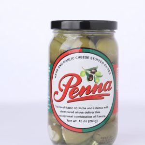 Herb & Garlic Cheese Stuffed Olives 16oz   (Case of 12)