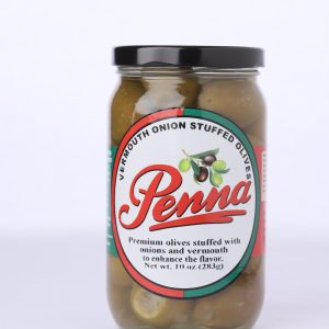 Vermouth Onion Stuffed Olives (Case of 12)