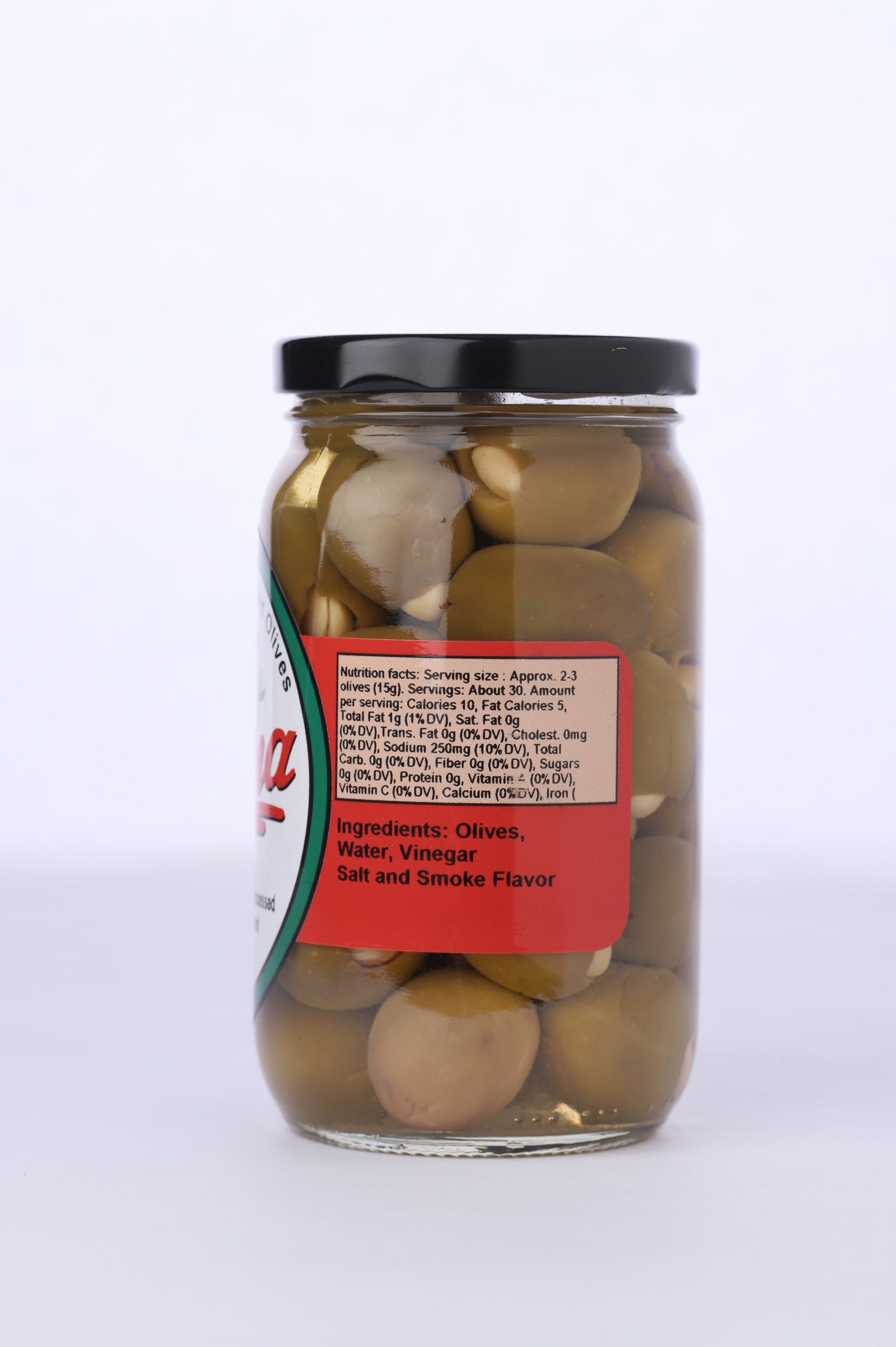 Mesquite Smoked Almond Stuffed Olives - Image 2