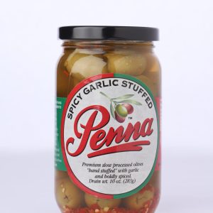 Spicy Garlic Stuffed Olives