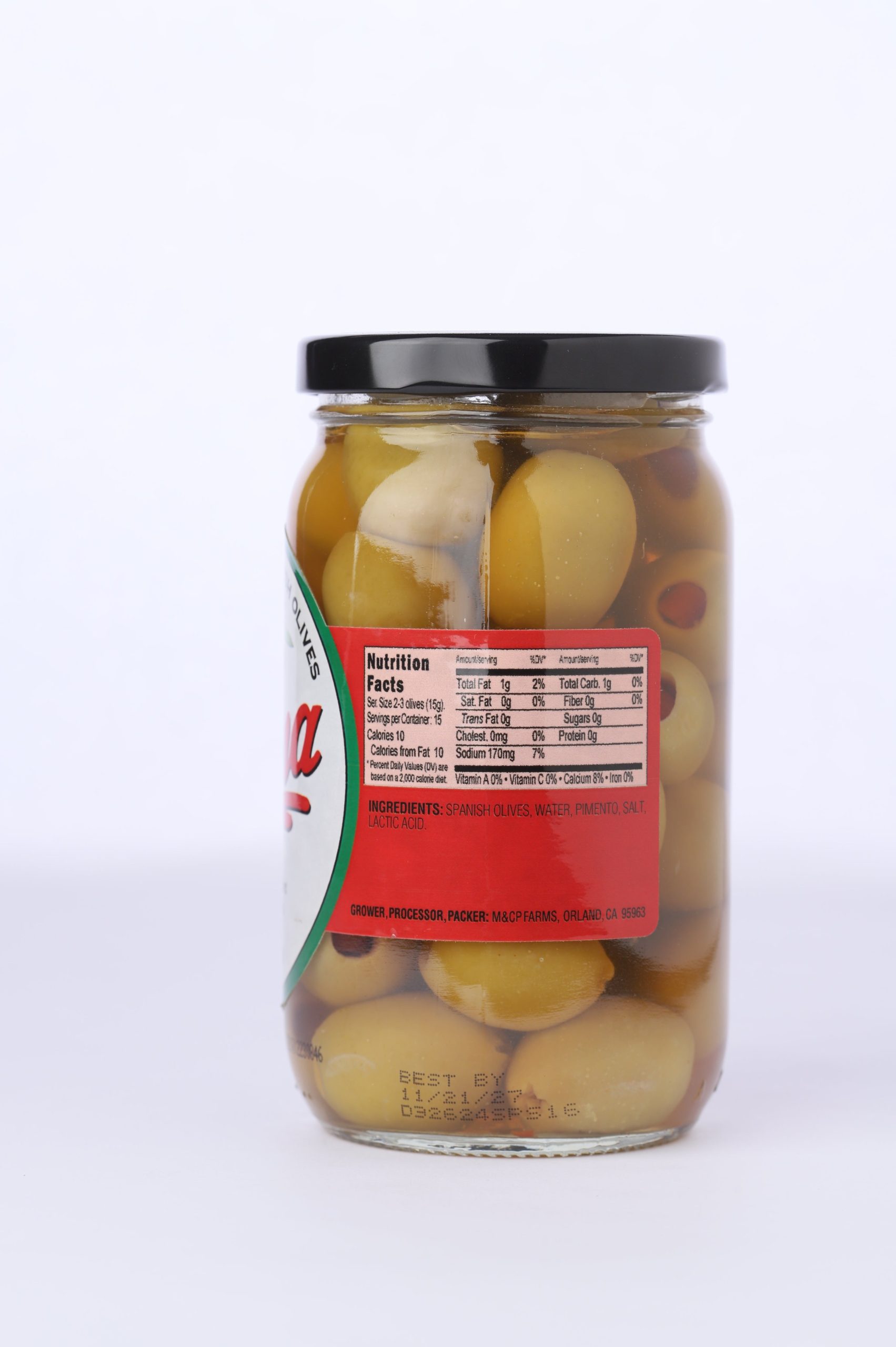 Pimento Stuffed Spanish Olives (Case of 12) - Image 2