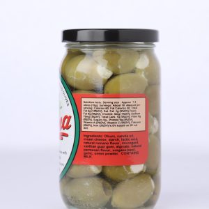 Herb & Garlic Cheese Stuffed Olives